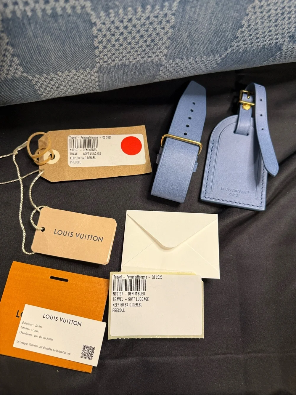 Louis Vuitton Keepall Cargo 50 in Damier Denim